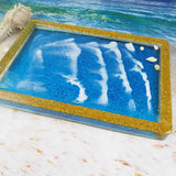 Silicone Resin Mold for DIY Rectangular Tray Storage Box Epoxy Resin Molds