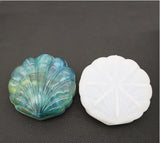 Silicone Mould Necklace Lanugo Resin Craft DIY Shell Storage Box Mold