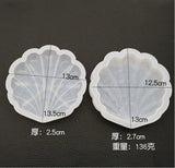 Silicone Mould Necklace Lanugo Resin Craft DIY Shell Storage Box Mold