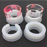 Silicone Oval Bracelet Mould for Resin Real Flower DIY Mold