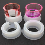 Silicone Oval Bracelet Mould for Resin Real Flower DIY Mold