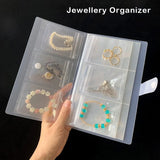 Transparent Storage Album Earrings Necklaces Jewelry Gift