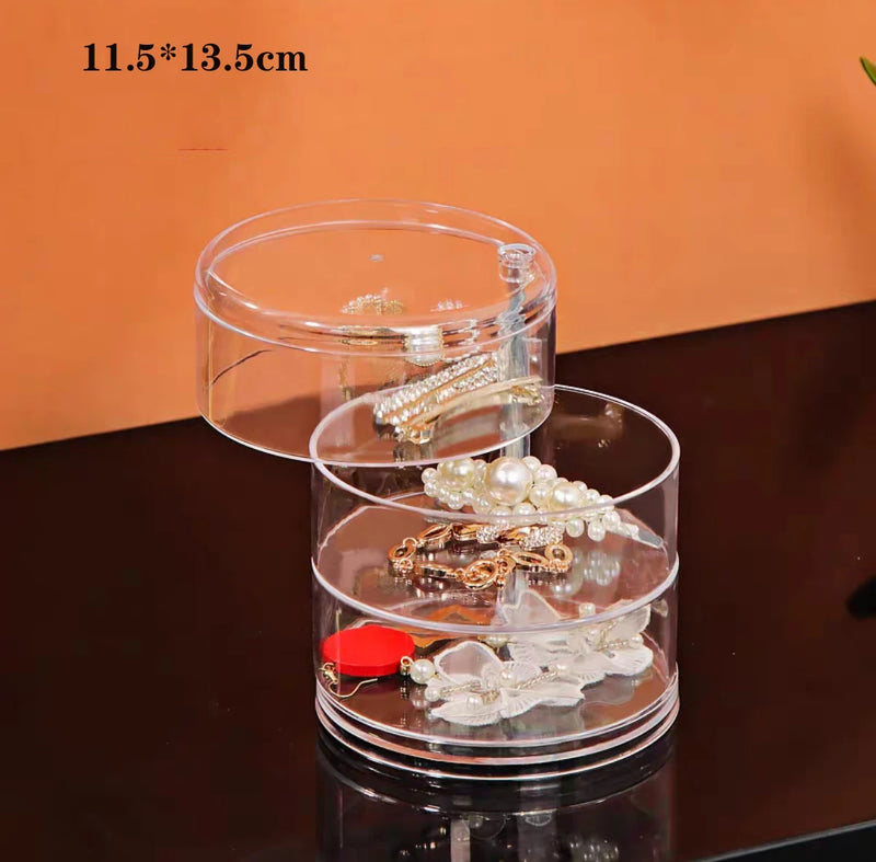 Acrylic Storage Box Jewelry Display Stand