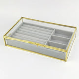 Velvet Jewelry Display Showcase Necklace Storage