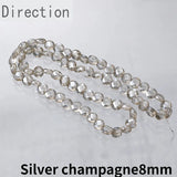Crystal Glass Bead for DIY Jewelry Making 1PCS