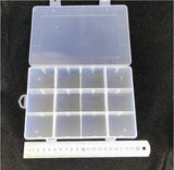 Plaid Plastic Jewelry Storage Box