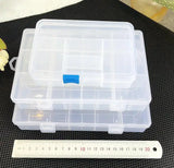 Plaid Plastic Jewelry Storage Box