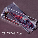 Transparent Plastic Rectangle Storage Box for Jewelry and Electronic Parts