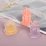 3D Castle Silicone Mold for Resin Crafts