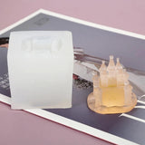 3D Castle Silicone Mold for Resin Crafts