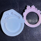 Silicone Mold Resin Decoration Craft DIY Wreath Photo Frame Mold