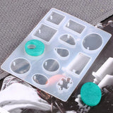 Geometric Silicone Mold for DIY Jewelry Making