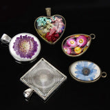 Silicone Mold for Resin Time Gem Pendant Jewelry DIY