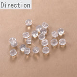 Soft Rubber Ear Plug Silicone Earring Plug Hypoallergenic Anti-Drop Ear Cap Plug
