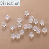 Soft Rubber Ear Plug Silicone Earring Plug Hypoallergenic Anti-Drop Ear Cap Plug