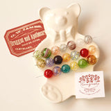 Glass Beads DIY Jewelry Accessories for Necklace Earrings Hairpin