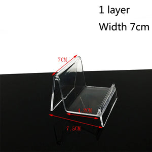 Transport Window Jewelry Display Rack 1-4 Layers