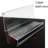 Transport Window Jewelry Display Rack 1-4 Layers