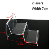 Transport Window Jewelry Display Rack 1-4 Layers