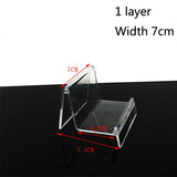 Transport Window Jewelry Display Rack 1-4 Layers