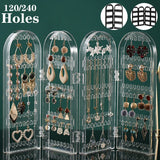 Acrylic Earrings Display Stand Holder 240 Holes