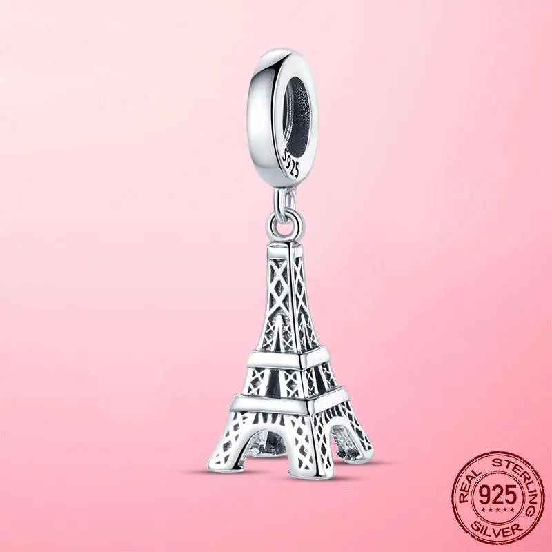 Eiffel Tower Charm Pendant Bracelet DIY Jewelry Making Gift