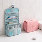 Travel Hook Cosmetic Bag Women Make Up Pouch Waterproof Toiletries