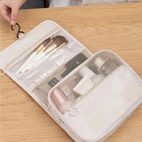 Travel Hook Cosmetic Bag Women Make Up Pouch Waterproof Toiletries