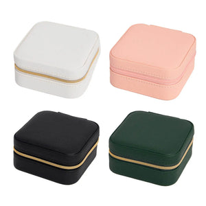 Travel Jewelry Box Organizer Case Display Storage Rings Container Bracelets