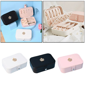 Travel Earring Necklace Plate Jewelry Organizer for Women