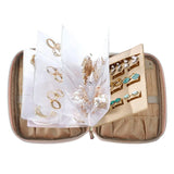 Travel Jewelry Organizer Box, Portable Jewelry Case for Women Girls