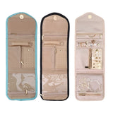 Small Travel Jewelry Organizer Portable Jewellery Pouch