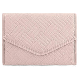 Travel Jewelry Organizer Foldable for Journey Pink