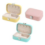 Travel Jewelry Organizer Case Small for Necklace Earring