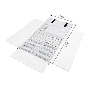 Portable Travel Jewelry Organizer Roll Storage Bag