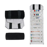 Portable Travel Jewelry Organizer Roll Storage Bag
