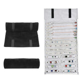 Portable Travel Jewelry Organizer Roll Storage Bag