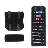 Portable Travel Jewelry Organizer Roll Storage Bag