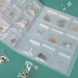 Travel Jewelry Organizer Book Ziplock Bag