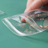 Travel Jewelry Organizer Book Ziplock Bag