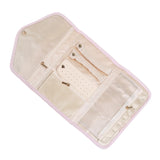 Travel Jewelry Organizer Roll Foldable Jewelry Case for Earrings Rings Necklaces