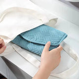 Foldable Travel Jewelry Organizer Roll Storage Bag