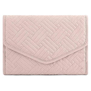 Travel Jewelry Organizer Roll - Pink