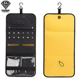 Travel Jewelry Organizer Roll Foldable Storage Bag for Rings Necklaces Earrings