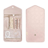 Travel Jewelry Organizer Roll Foldable Case