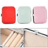 Travel Jewelry Packing Box Makeup Organizer Earrings Display