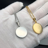 Compass Necklace Stainless Steel Pendant North Star Gift