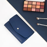 Portable PU Leather Jewelry Roll Storage Organizer Bag