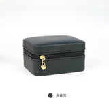 Travel Jewelry Storage Box with Smooth Zipper