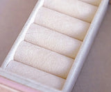 Travel Jewelry Storage Box with Smooth Zipper